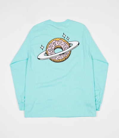 Skateboard Cafe Planet Donut Long Sleeve T-Shirt - Icing Blue