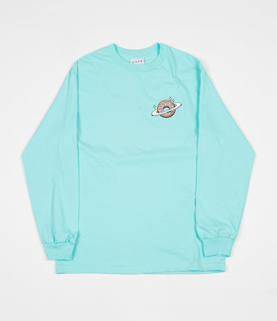 Skateboard Cafe Planet Donut Long Sleeve T-Shirt - Icing Blue