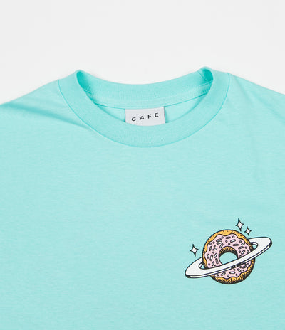 Skateboard Cafe Planet Donut Long Sleeve T-Shirt - Icing Blue