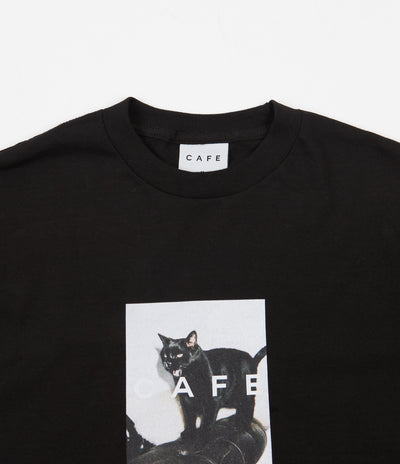 Skateboard Cafe Rammi Polaroid Long Sleeve T-Shirt - Black