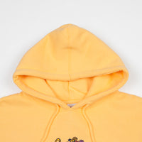 Skateboard Cafe Sax Flowers Hoodie - Peach thumbnail