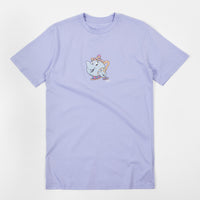 Skateboard Cafe Tea Cup T-Shirt - Lavender thumbnail