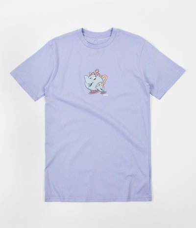 Skateboard Cafe Tea Cup T-Shirt - Lavender