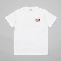 Skateboard Cafe Trumpet Logo T-Shirt - White / Pink / Black thumbnail