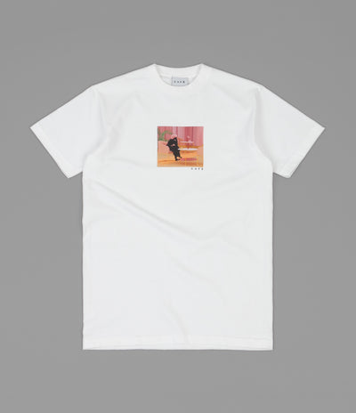 Skateboard Cafe Unexpected Beauty T-Shirt - White