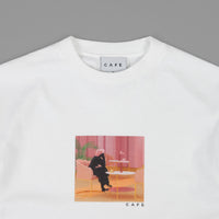 Skateboard Cafe Unexpected Beauty T-Shirt - White thumbnail