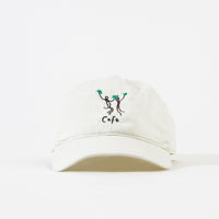 Skateboard Cafe Unity Embroidered 6 Panel - White thumbnail