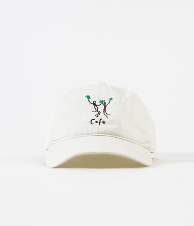 Skateboard Cafe Unity Embroidered 6 Panel - White