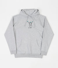 Skateboard Cafe Unity Embroidered Hoodie - Heather Grey