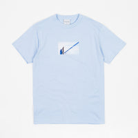 Skateboard Cafe Was Nothing Real T-Shirt - Powder Blue thumbnail