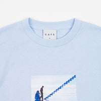 Skateboard Cafe Was Nothing Real T-Shirt - Powder Blue thumbnail