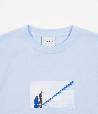 Skateboard Cafe Was Nothing Real T-Shirt - Powder Blue