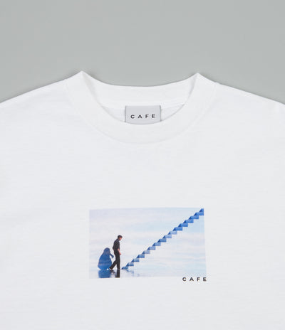 Skateboard Cafe Was Nothing Real T-Shirt - White