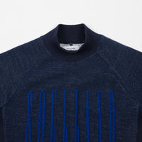 Soulland Albert Turtleneck Sweatshirt - Navy thumbnail