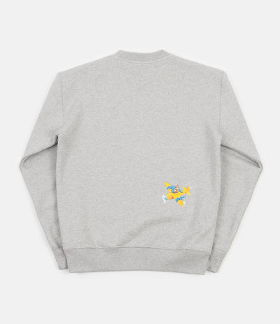 Soulland Scraps Sweatshirt - Grey Melange