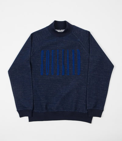 Soulland Albert Turtleneck Sweatshirt - Navy