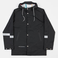 Soulland X 66°North Rain Jacket - Black thumbnail