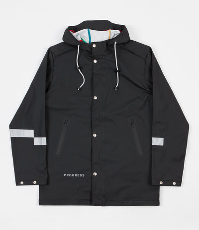 Soulland X 66°North Rain Jacket - Black