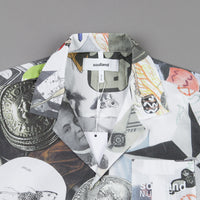 Soulland x Numbers Collage Button Up Shirt - Multi thumbnail