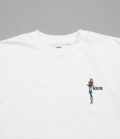 Sour Skateboards Quetzal T-Shirt - White