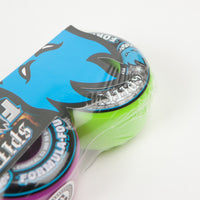 Spitfire Formula Four Conical 99DU Razzle Mash Up Wheels - 53mm - Green / Purple / Pink / Yellow thumbnail