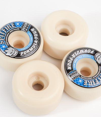 Spitfire Formula Four Conical 99DU Wheels - Natural - 53mm