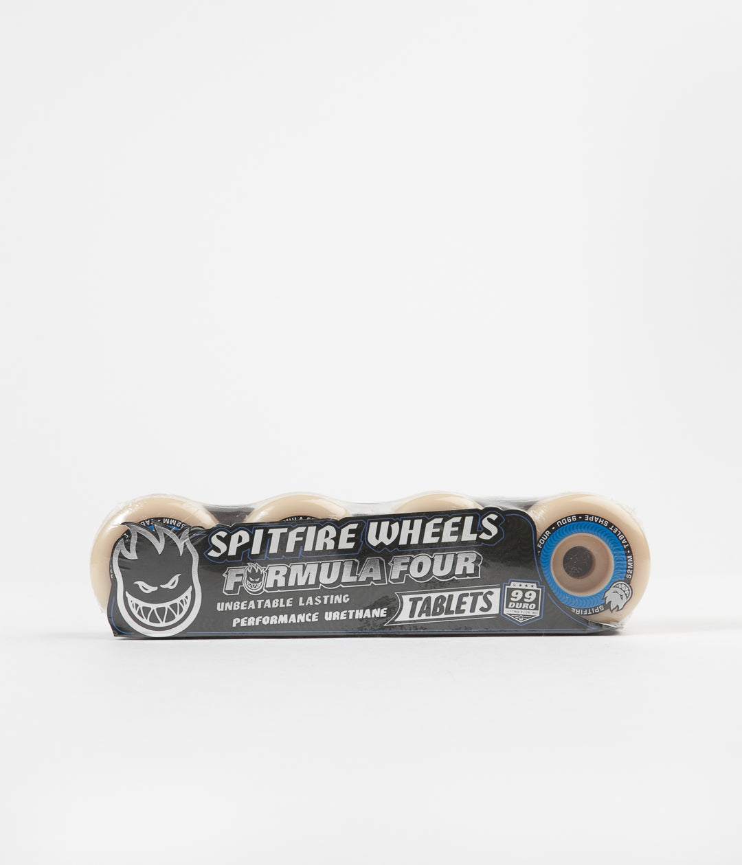 Spitfire Formula Four Tablet 99DU Wheels - Natural - 52mm | Flatspot