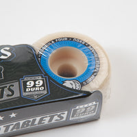 Spitfire Formula Four Tablet 99DU Wheels - Natural - 53mm thumbnail