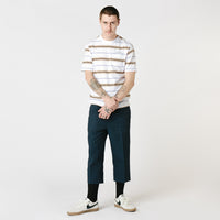 Stussy Alex Stripe T-Shirt - White thumbnail