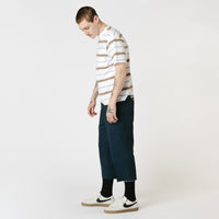 Stussy Alex Stripe T-Shirt - White thumbnail