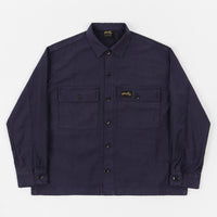 Stan Ray CPO Shirt - Navy Sateen thumbnail