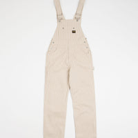 Stan Ray Earls Bib Overalls - Khaki Hickory thumbnail