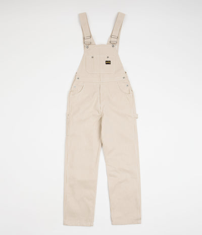 Stan Ray Earls Bib Overalls - Khaki Hickory