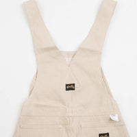 Stan Ray Earls Bib Overalls - Khaki Hickory thumbnail