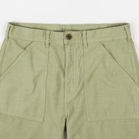 Stan Ray Fat Pants - Olive Sateen thumbnail