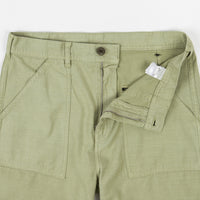 Stan Ray Fat Pants - Olive Sateen thumbnail