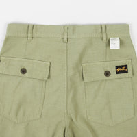 Stan Ray Fat Pants - Olive Sateen thumbnail