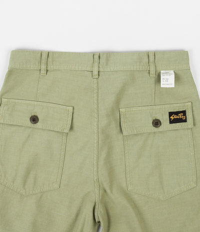 Stan Ray Fat Pants - Olive Sateen