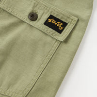 Stan Ray Fat Pants - Olive Sateen thumbnail