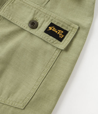 Stan Ray Fat Pants - Olive Sateen