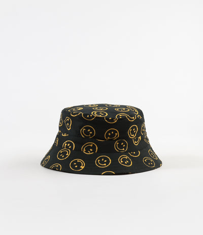 Stan Ray Fillmore Bucket Hat - Smiley Batik Black