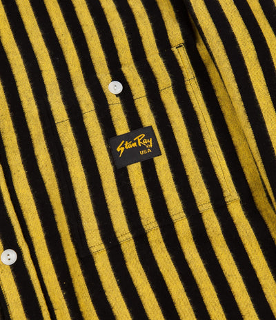 Stan Ray Flannel Shirt - Old Yellow Stripe