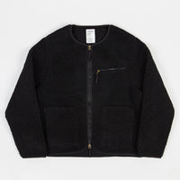 Stan Ray Fleece Layer Cardigan - Black thumbnail