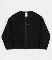 Stan Ray Fleece Layer Cardigan - Black