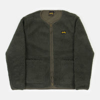 Stan Ray Fleece Layer Cardigan - Olive thumbnail