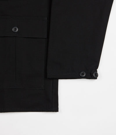 Stan Ray Four Pocket Military Jacket - Black Ripstop