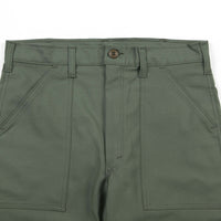 Stan Ray Original 107 4 Pocket Fatigue Trousers - Olive Sateen thumbnail