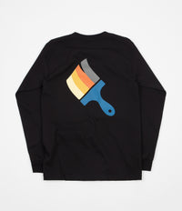 Stan Ray Paint Something Long Sleeve T-Shirt - Black