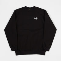 Stan Ray Peace Stripe Crewneck Sweatshirt - Black thumbnail