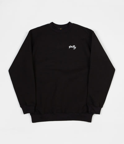 Stan Ray Peace Stripe Crewneck Sweatshirt - Black